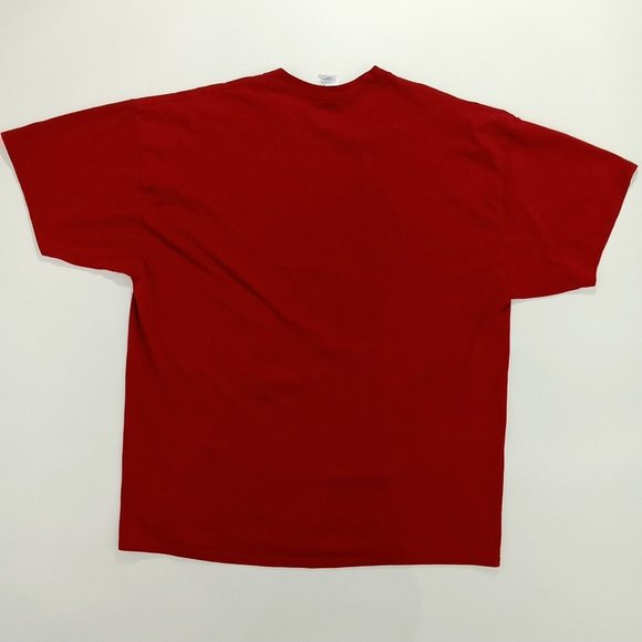 VTG 90's Jerzees OSU Buckeyes Welcome to the Nuthouse T Shirt Size 2XL NCAA Rare - Picture 2 of 5
